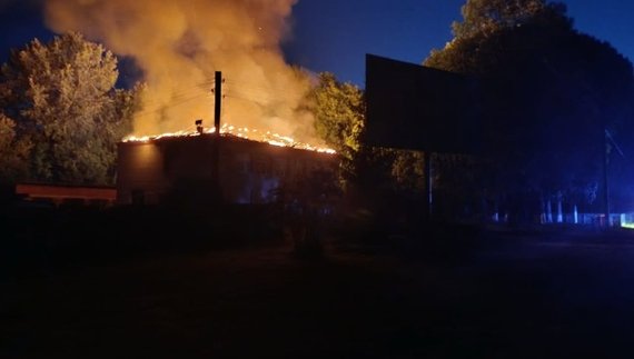 Пожежа старостату в селі Погорільці, Семенівська громада. 11 червня 2026 року
