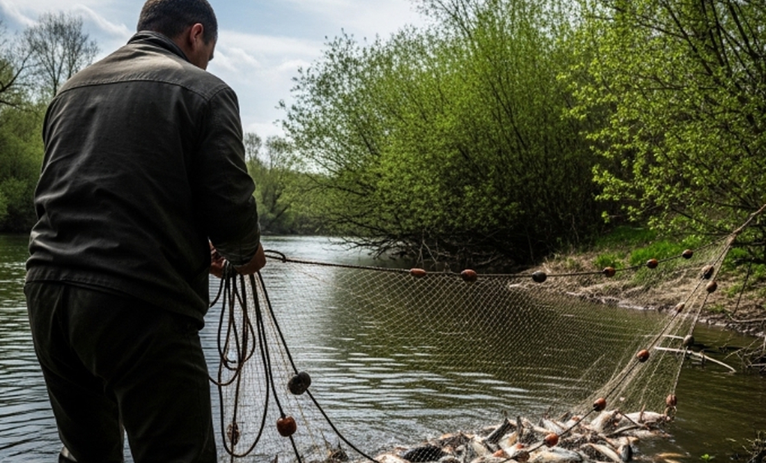 На Чернігівщині чоловіка засудили за незаконний вилов майже 200 риб цінних видів