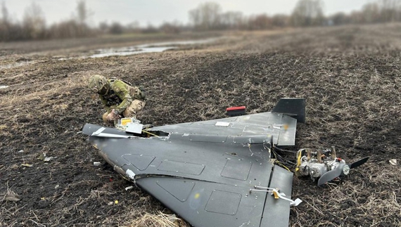 На Чернігівщині вибухотехніки знешкодили бойову частину збитого БПЛА