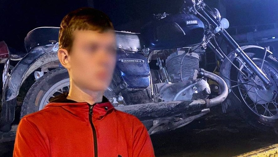 П’яний підліток на мотоциклі їздив нічним Черніговом — зупинили патрульні