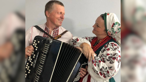 Володимир Макеєв із дружиною Ольгою Коцур