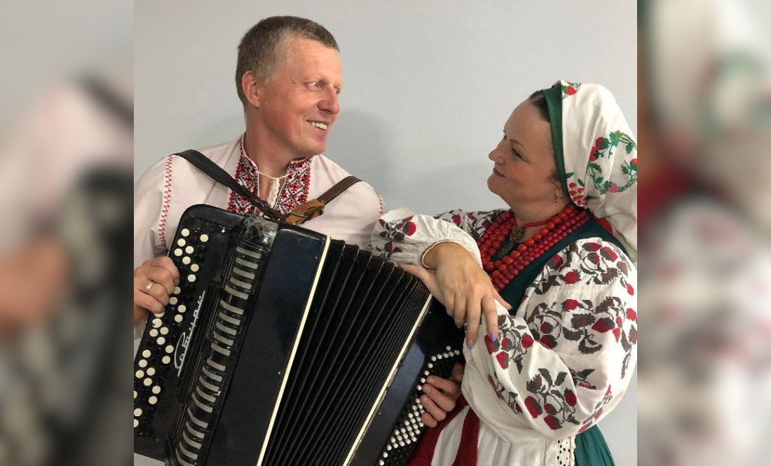 Володимир Макеєв із дружиною Ольгою Коцур