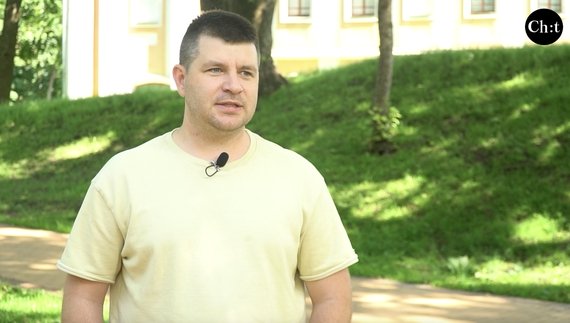 Максим Богомаз, волонтер і ведучий подкасту із Чернігова