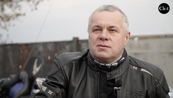 Голова "Об'єднаного байкерського фронту" Олександр Стогнієнко