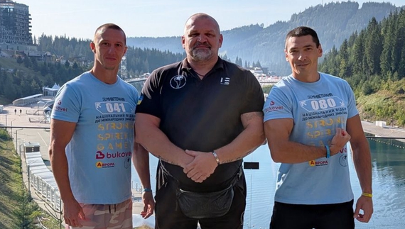 Чернігівські ветерани поліції вибороли призові місця на Strong Spirit's Games