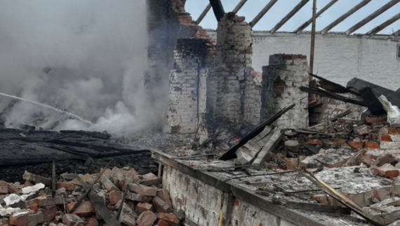 Росіяни запустили вісім ударних дронів по одному селу в прикордонні Чернігівщині