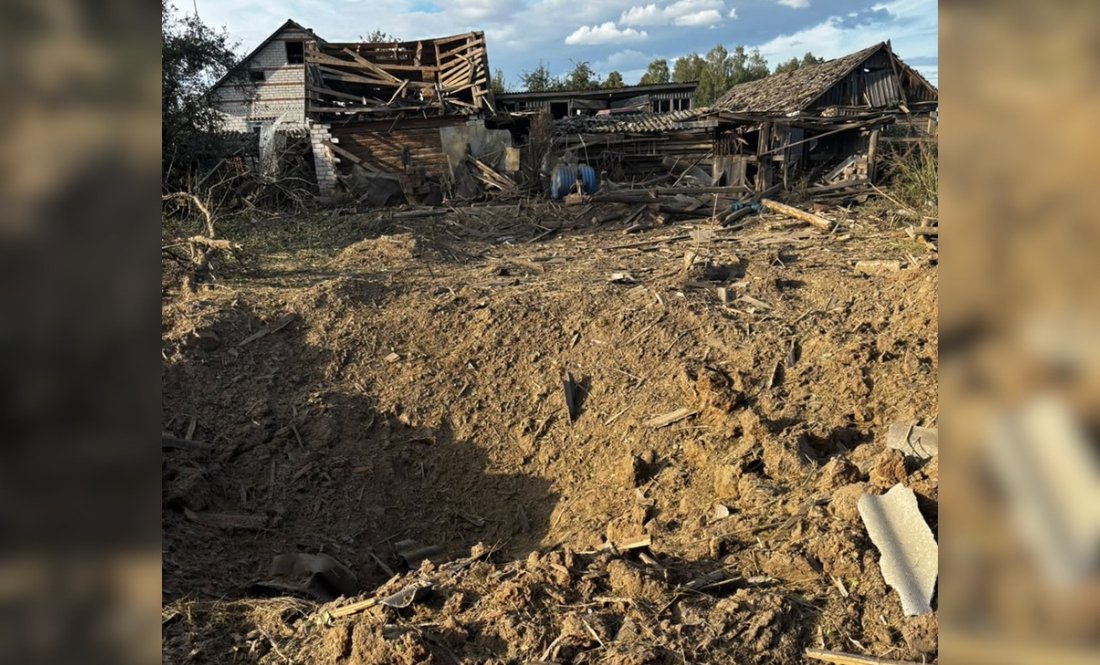 Наслідки удару по селу Чорний Ріг 08.09.2026
