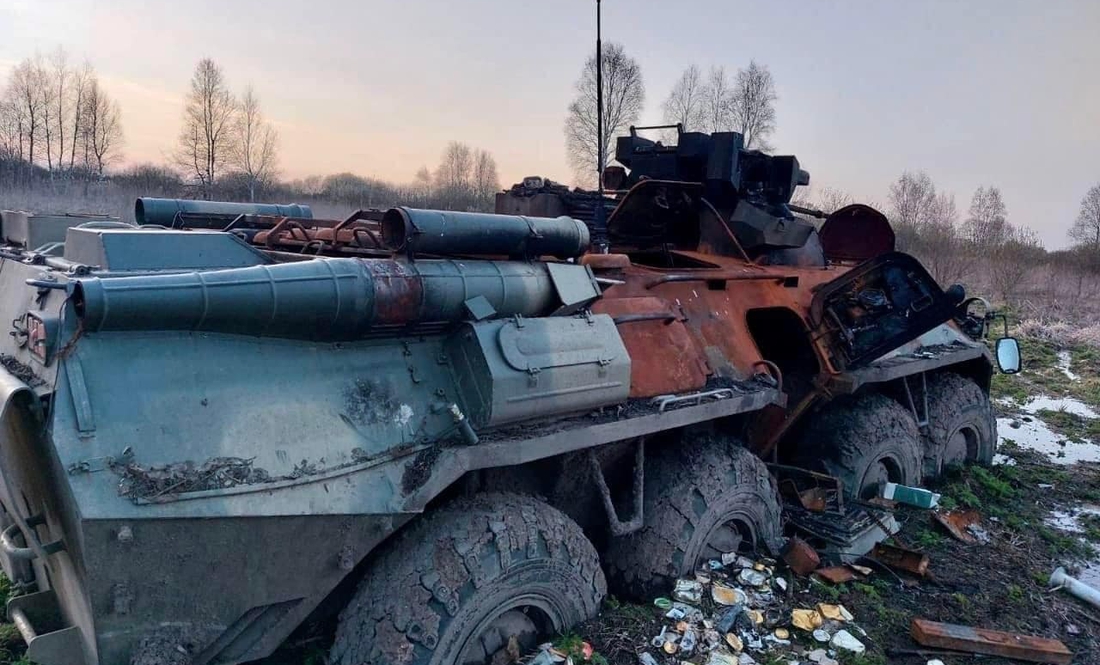 Як в окупантів відбили БТР: історія спротиву на Чернігівщині