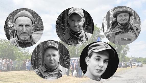 На Чернігівщині поховали пʼятьох загиблих у боях захисників
