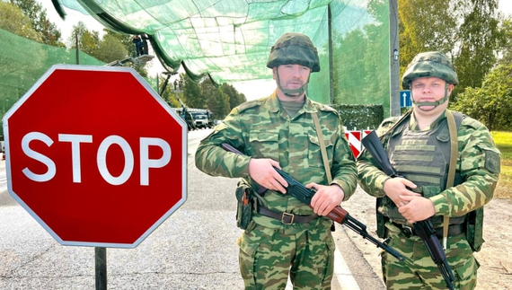 У Гомелі з боку Чернігівщини встановили блокпости та антидронові сітки