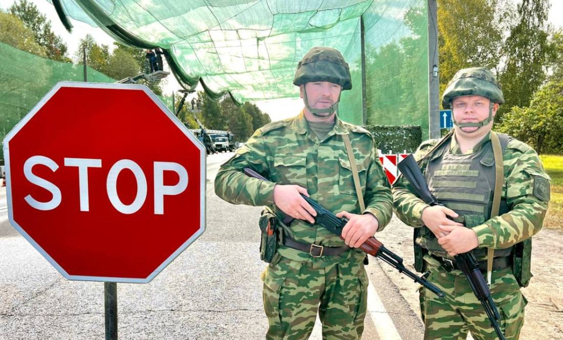 У Гомелі з боку Чернігівщини встановили блокпости та антидронові сітки