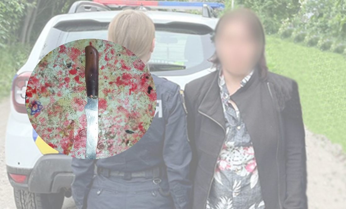 Під час затримання підозрюваної. Бобровицька громада, Чернігівщина