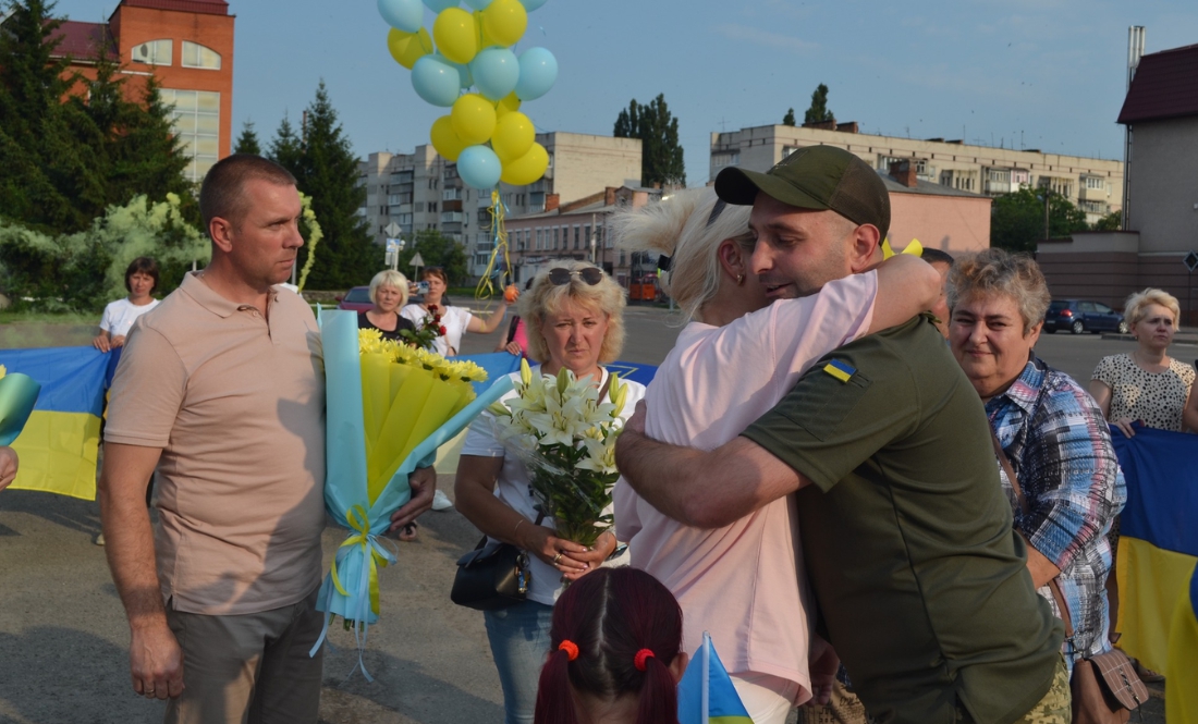 Звільнений з полону Ігор Улєсов
