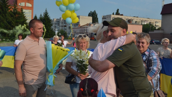 Звільнений з полону Ігор Улєсов