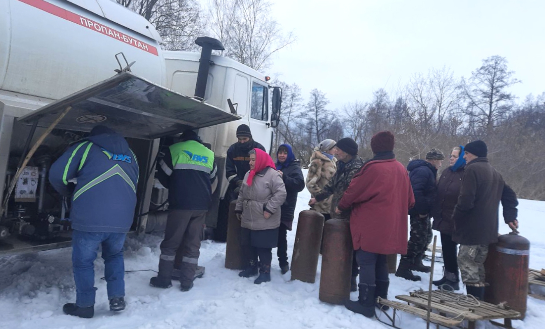 Новини Сновська: мобільні газовози