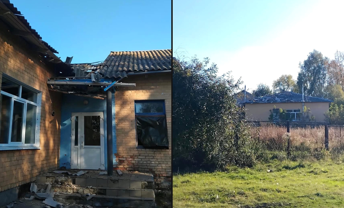 Росіяни ударили безпілотником по сільському клубу на Чернігівщині