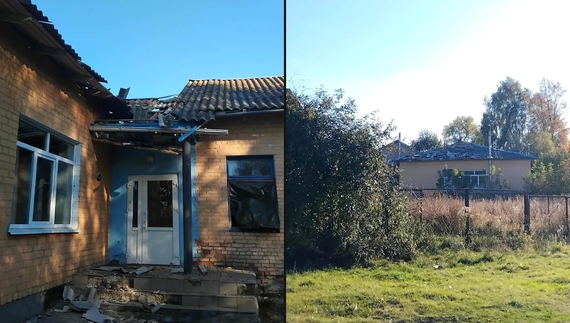 Росіяни ударили безпілотником по сільському клубу на Чернігівщині