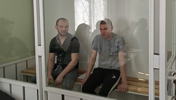 Микола Рафальський та Денис Потапенко на суді
