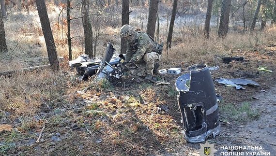 У двох районах знайшли рештки російських безпілотників
