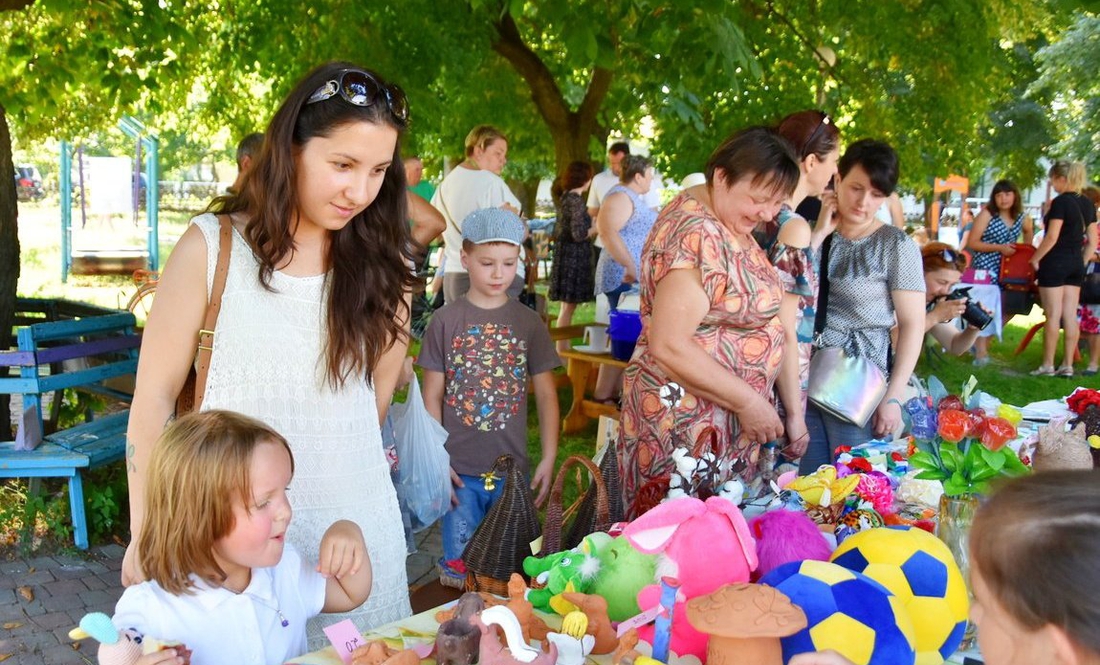 На благодійному ярмарку у громаді для підтримки ЗСУ зібрали 21 тисячу гривень