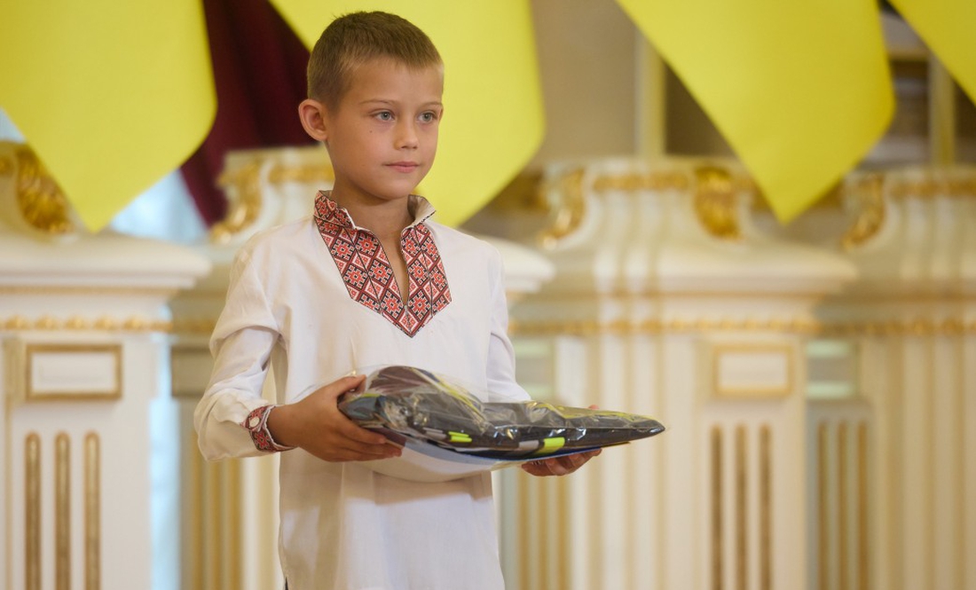 Президент України відзначив семирічного хлопчика з Чернігівщини