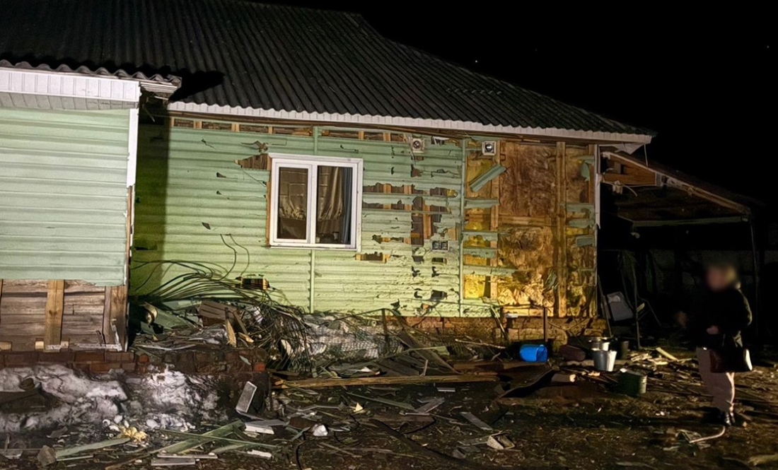 «Герань» несла 90-кілограмову вибухівку. Ворота відлетіли до лісу