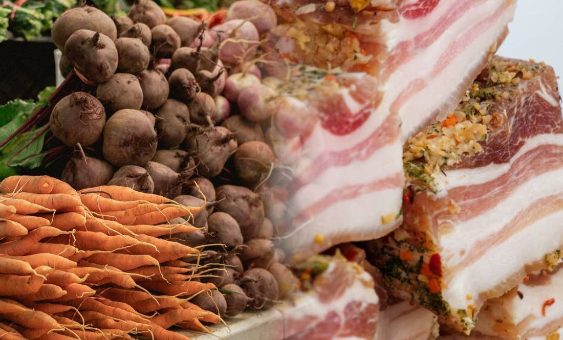 У селах для лікарні збирали городину, а військовим — сало, каву