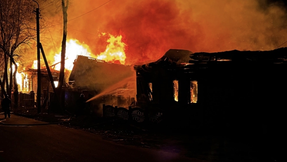 Ворог ударив по центру міста на Чернігівщині