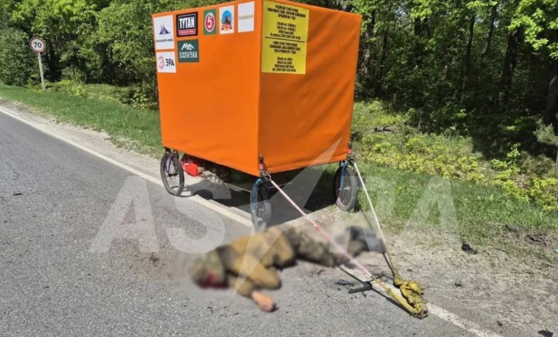 У 30 км від чернігівського кордону задвохсотили Коня у військовій формі