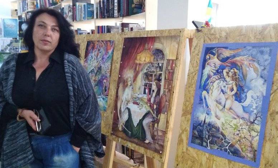 Народилася в Туркменістані, жила на Київщині, а творить на Менщині: історія художниці-аматорки, яка не любить соцмереж