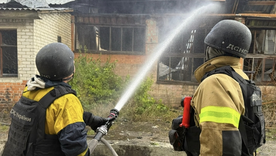 Руйнування після удару дрона в Чернігові. 25 жовтня 2026 року