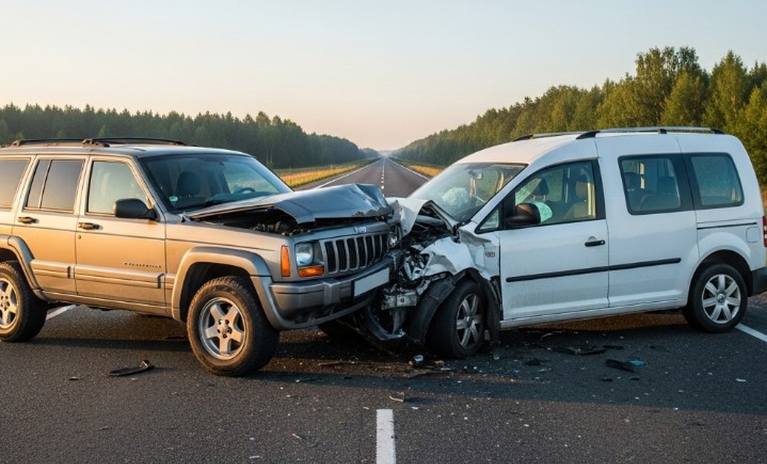 ДТП на Чернігівщині: не розминулись Jeep та Volkswagen