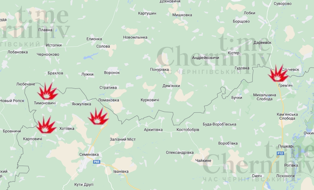 Чотири обстріли із мінометів: росіяни тероризують прикордонні громади Чернігівщини