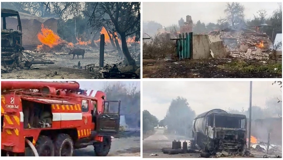 Масові обстріли прикорордоння Чернігівщини: загиблі, поранені, пожежі