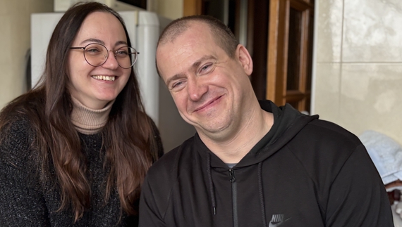 Сергій ЦИЦУХ із дружиною Оленою, Менська громада