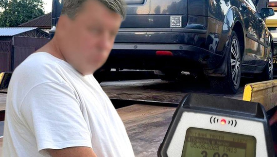 Нетверезий рекордсмен: чернігівець «надув» 3,96 проміле