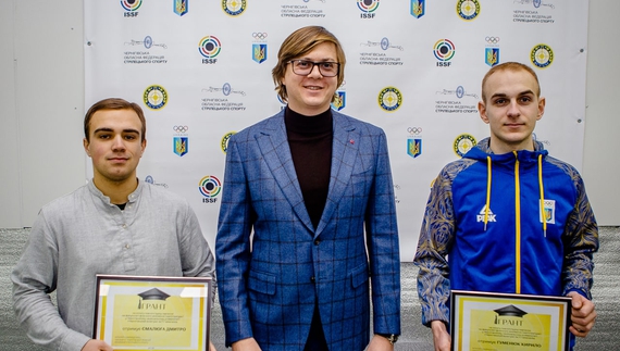 Студенти магістратури отримали гранти на навчання від президента Федерації стрілецького спорту