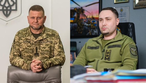 Валерій Залужний та Кирило Буданов