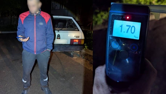 Погоня у Чернігові: п'яний водій тікав від поліції проспектом Миру
