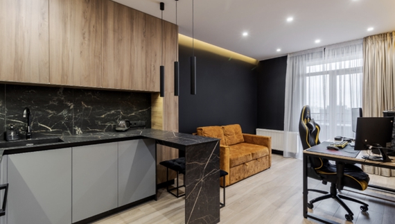 Створення стильного лофт-інтер’єру в малогабаритній квартирі Львова