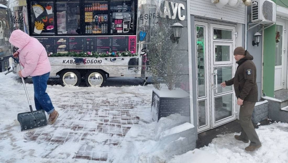 Мунварта прийде до підприємців, які не чистять сніг перед робочим ґанком