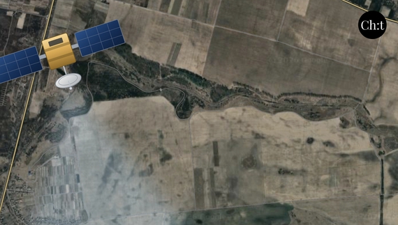 Супутники NASA з космосу фотографували поля на Чернігівщині: яка причина