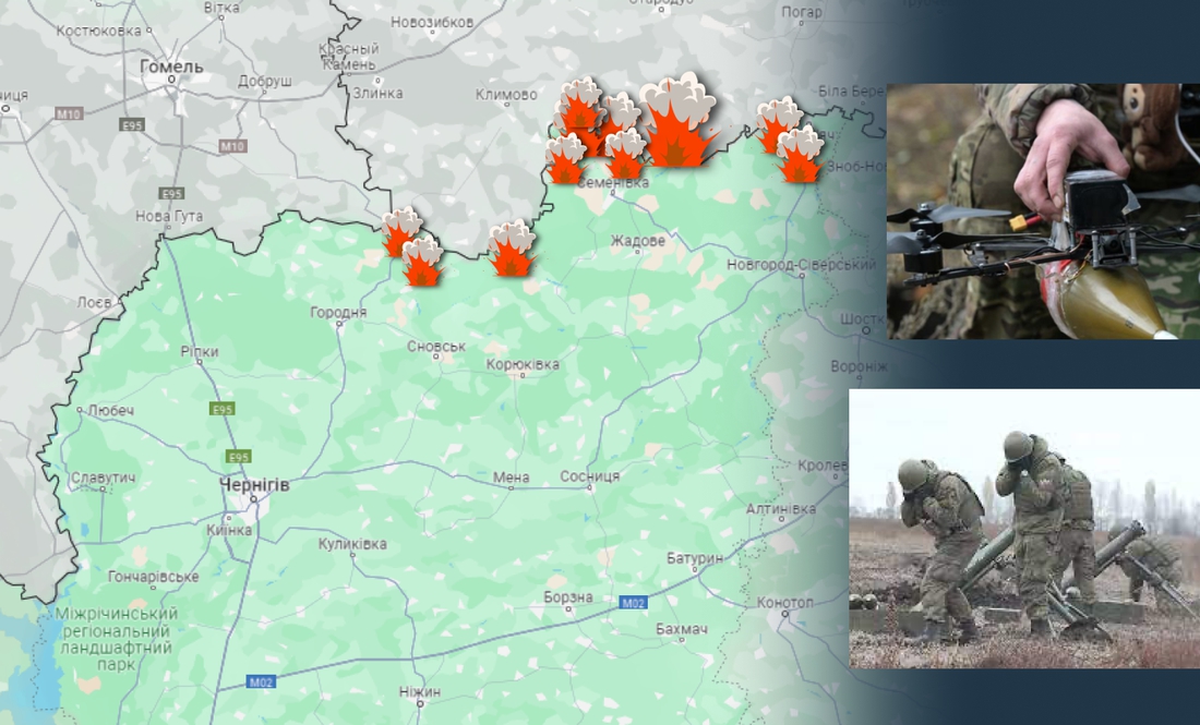 Під обстрілом 11 сіл у прикордонні: ситуація на Чернігівщині на ранок 30 березня