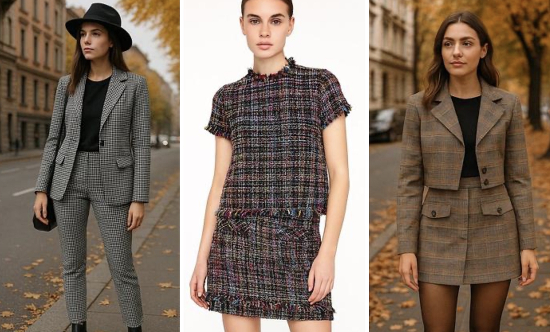 Твідові костюми: від Коко Шанель до сучасних подіумів