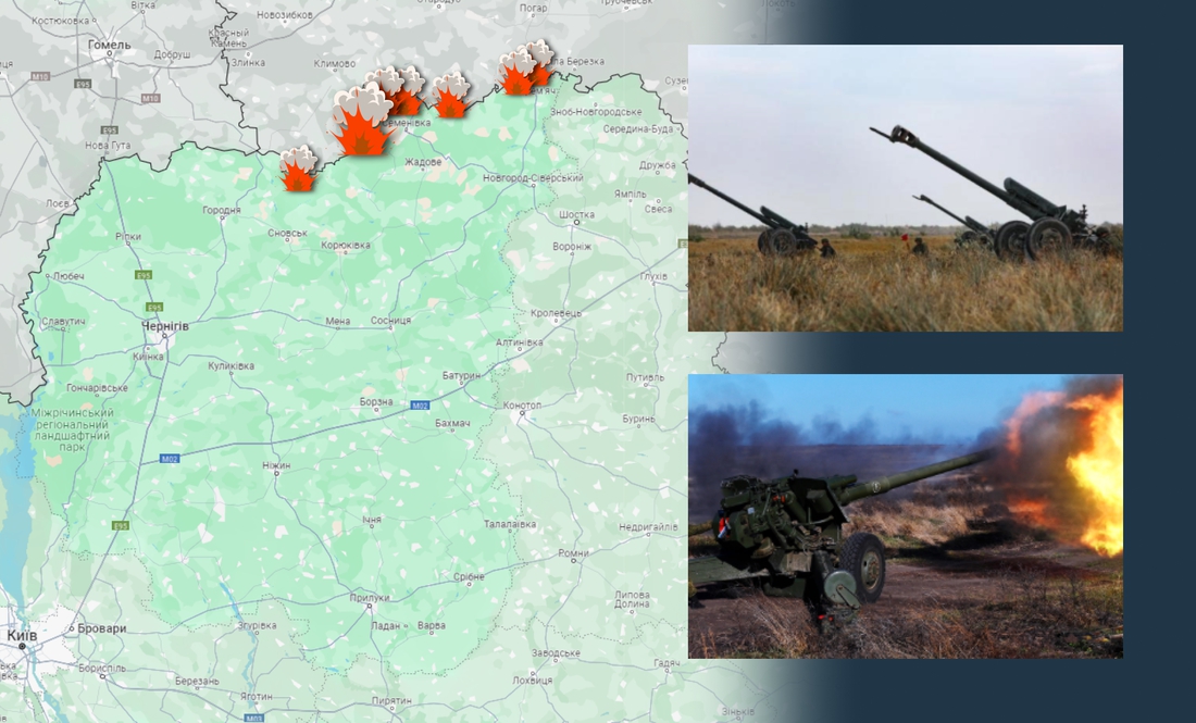 Ворог обстріляв три громади із артилерії та мінометів: ситуація у прикордонні