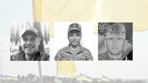 На Чернігівщині поховали трьох бійців: загинули на Харківщині та Донеччині