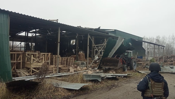 Російські дрони атакували прикордонне місто на Чернігівщині