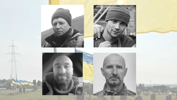 У чотирьох громадах Чернігівщини прощались із загиблими бійцями ЗСУ