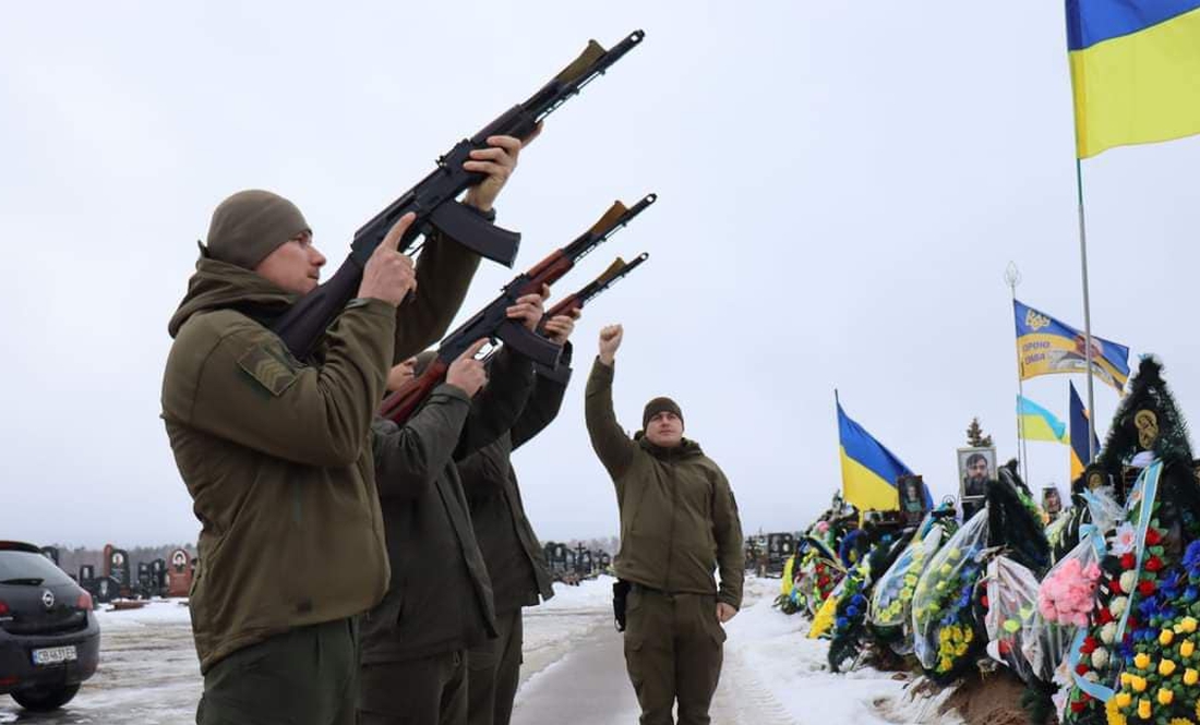 У Чернігові поховали загиблого на фронті нацгвардійця