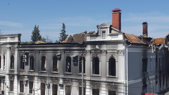 У будівлі СБУ в Чернігові вигоріли усі історичні документи